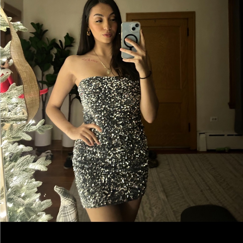 Sequin Forever21 mini dress only worn once